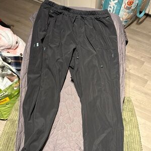 Scrubstar Black Cargo Scrub Pants with Utility Pockets